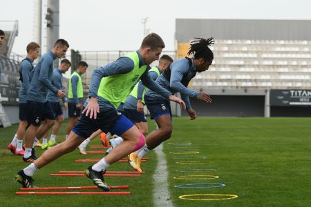 VIDEO: reaction practice and visit of Ukraine national team coaches