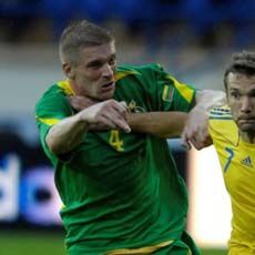 Ukraine gain convincing victory over Lithuania