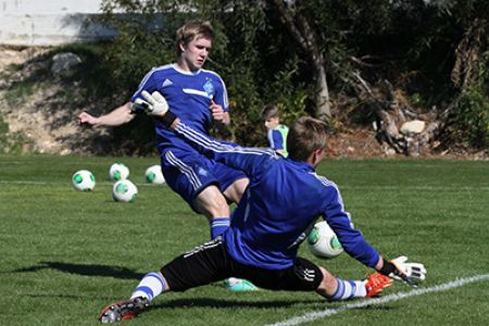 Dynamo U-21 to play first sparring at the training camp in Cyprus today