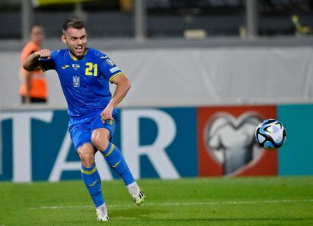 Vanat and Karavayev contribute to Ukraine win against Malta in Euro-2024 qualifier