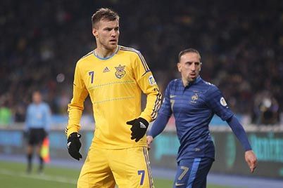 Ukraine with four Dynamo players defeat France!
