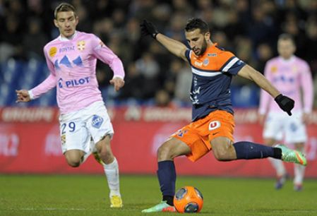 Evian draw against Belhanda’s former team