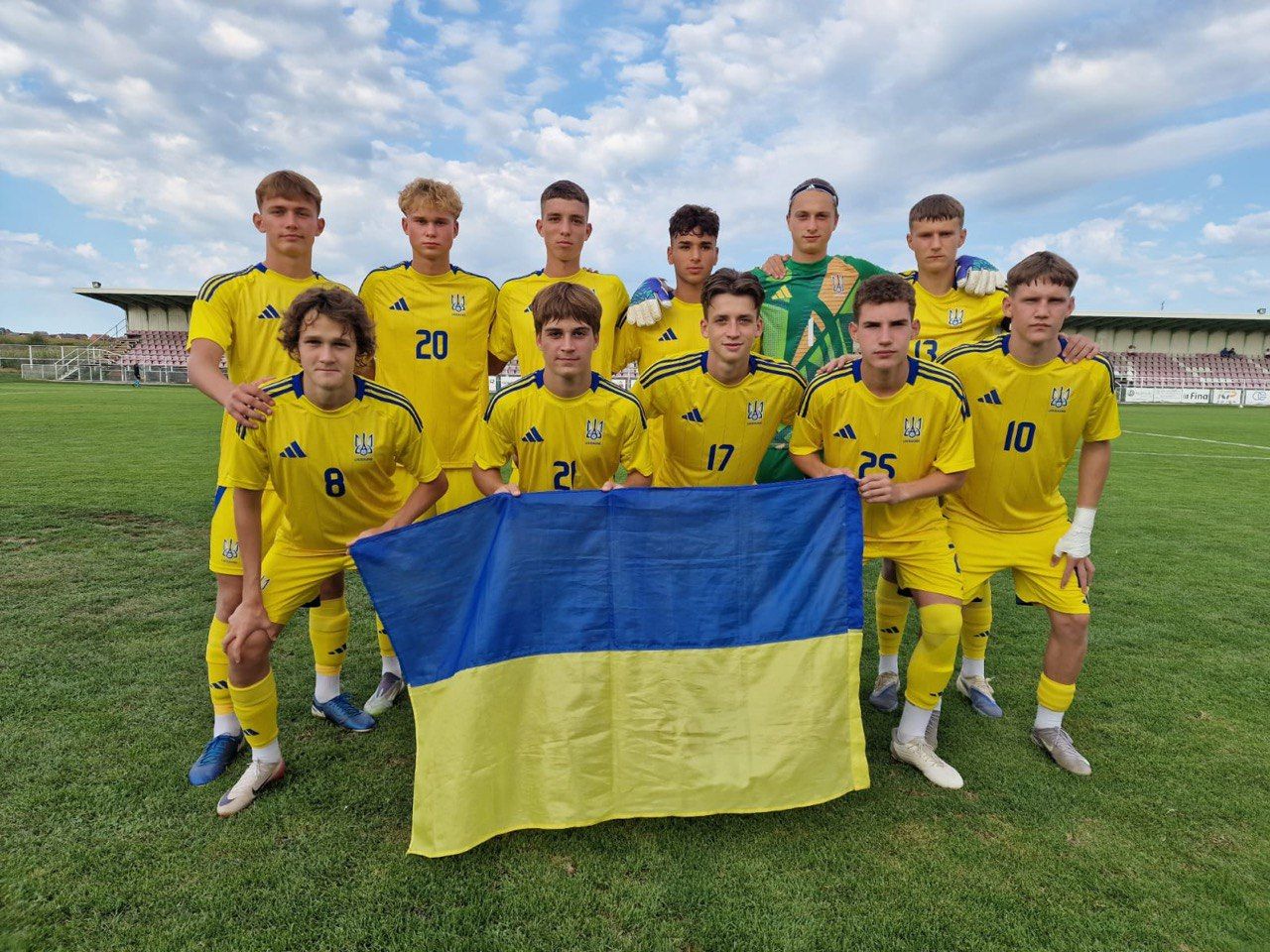 Two Dynamo players featured for Ukraine U17 against Montenegro in Euro 2026 qualifying