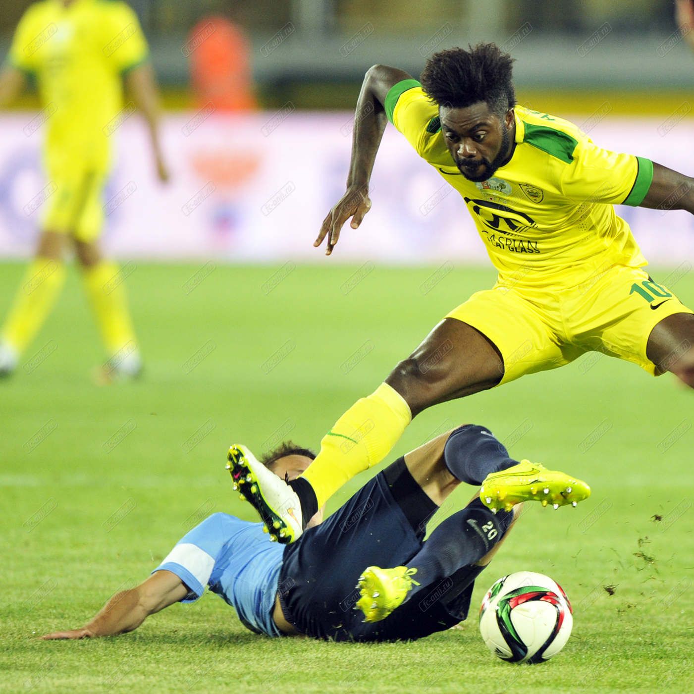 Lukman Haruna scores his first goal for Anzhi