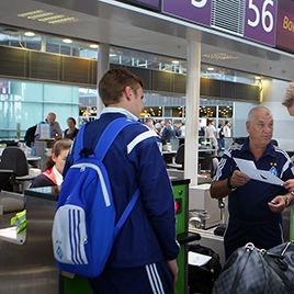 Dynamo leave for Austria