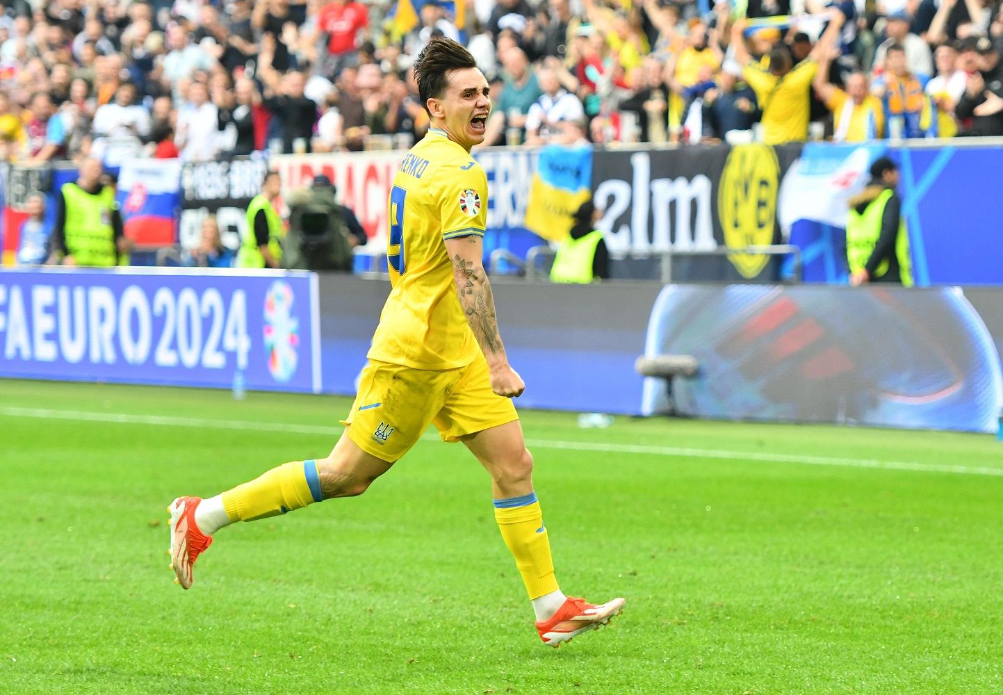 Goal and assist by Shaparenko help Ukraine beat Slovakia at the Euro-2024