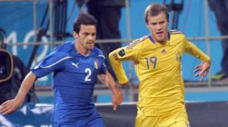 Ukraine suffer friendly defeat to ex-world champions