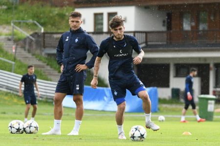 Dynamo in Austria: training in the rain