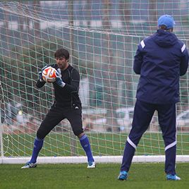 Dynamo in Marbella: first training session