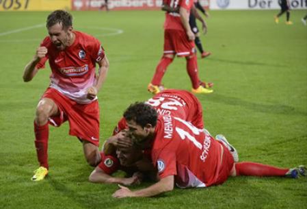 Freiburg with Mehmedi win cup derby