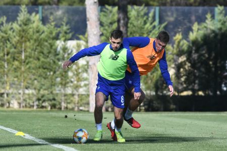 Dynamo at the training camp: morning work (VIDEO)