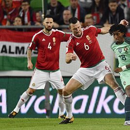 Hungary with Kadar lose against Portugal