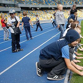 Olympic day with Dynamo shade at NSC