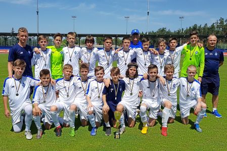 «Динамо» U-13 стало срібним призером Кубка Києва