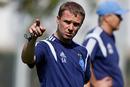 Head coach Serhiy Rebrov to make his debut in euro cups tomorrow