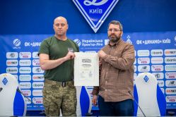 ФК «Динамо» (Київ) підписав Меморандум про співпрацю з Генеральним штабом ЗСУ