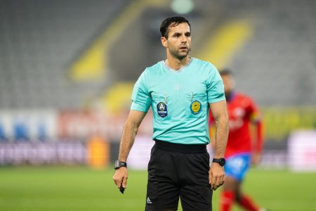 UEFA Youth League. Hibernian U19 vs Dynamo U19: match officials