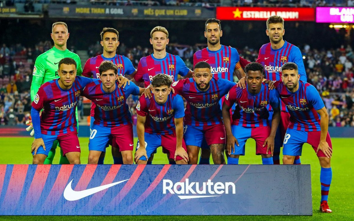 Fc barcelona outlet team