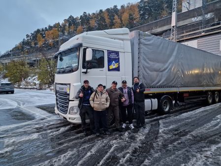 З Норвегії до України прямують дві фури з гуманітарною допомогою