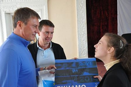 Boarding-school #15 visited by Dynamo coaches