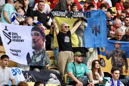 Родини Героїв разом із «Динамо»: фінал Кубку України об’єднав пам’ять та підтримку