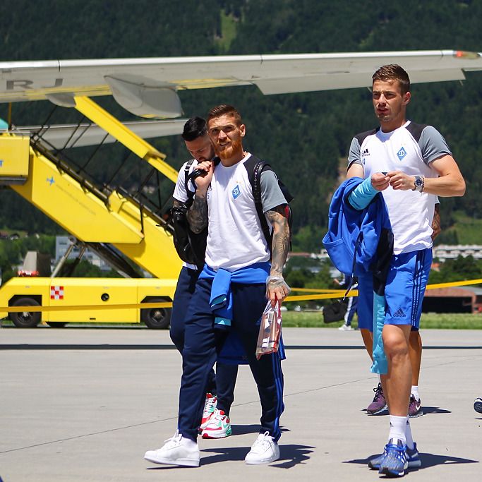 Dynamo arrive in Austria (+VIDEO)