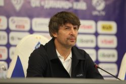 Press conference of Oleksandr Shovkovskyi after the game against Vorskla