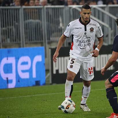 Nice finish year as leaders, Belhanda gets red card and suffers injury