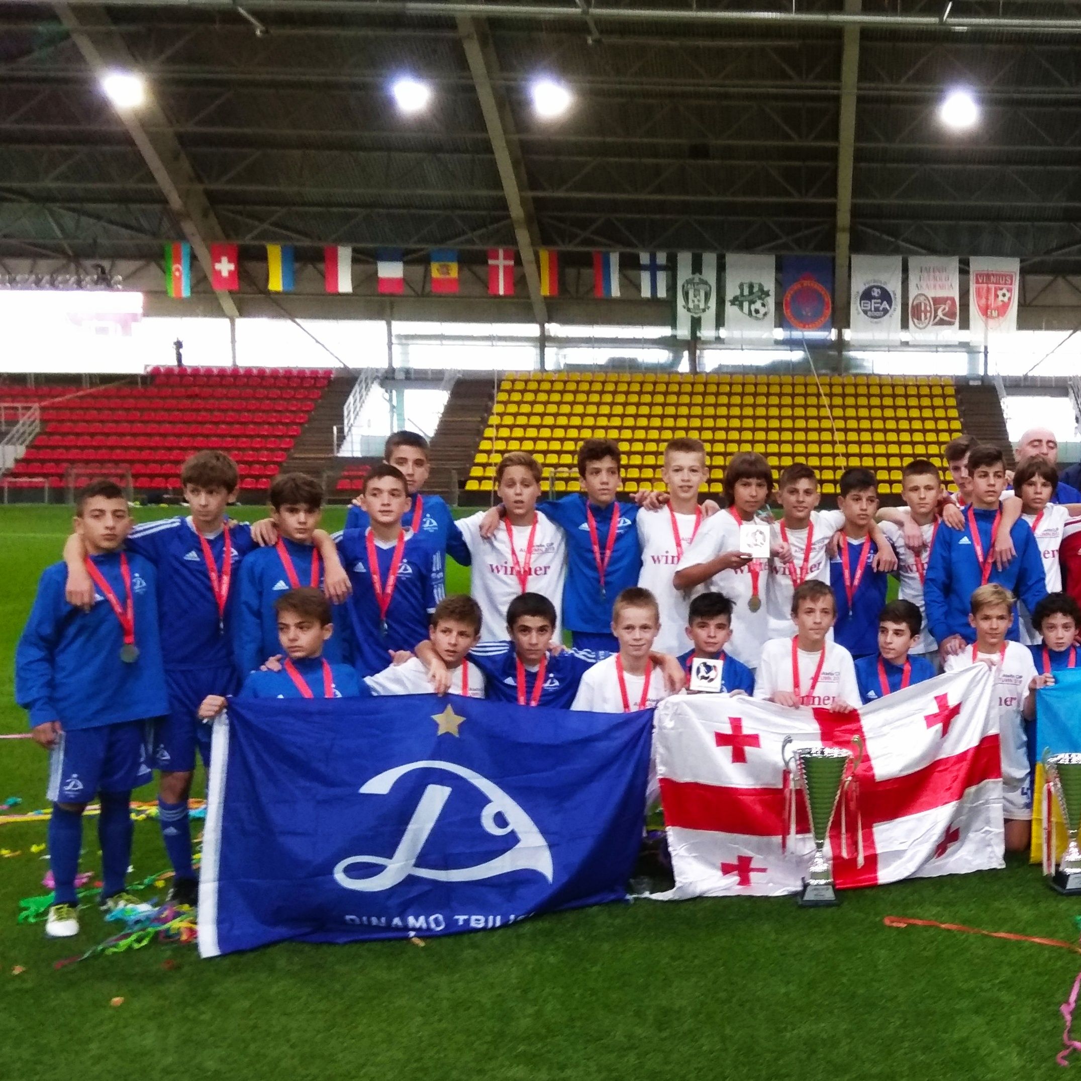 Dynamo U-13 win Ateitis Cup! (VIDEO)