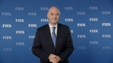Президент ФІФА Джанні Інфантіно привітав Ігоря Суркіса з ювілеєм