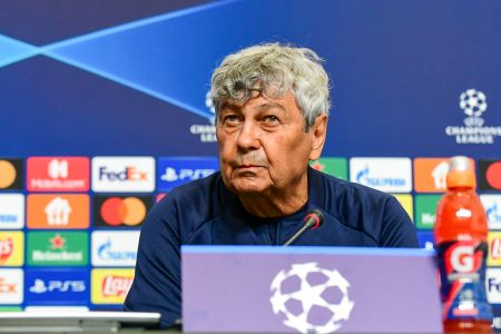 Press conference of Mircea Lucescu before the game against Benfica