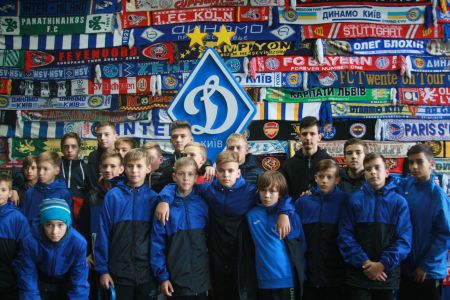 На стадіон «Динамо» завітали переможці Кубка Леоніда Буряка