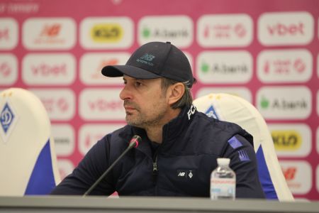 Press conference of Olexandr Shovkovskyi after the match against Zoria