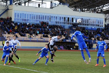 Yevhen Chumak plays his first Belarusan league game