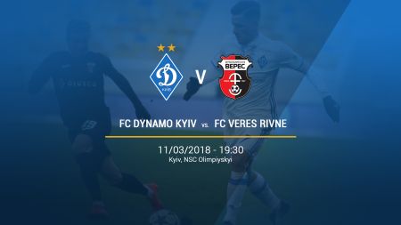 UPL. Matchday 23. Dynamo – Veres. Preview