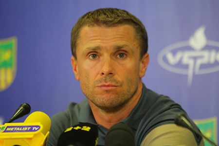 Serhiy REBROV: “There were two different halves. In the first we played confidently. In the second, I guess, we underestimated our opponent”