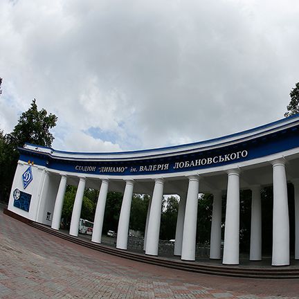 Memorial service for Valeriy Zuyev at Dynamo Stadium