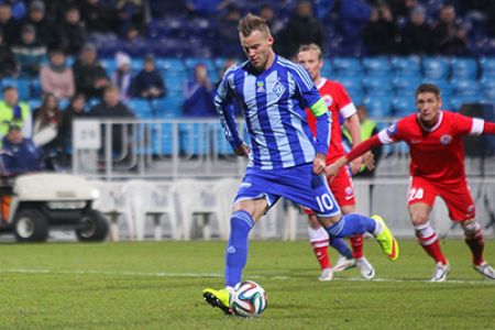 Andriy YARMOLENKO: “I worked on penalties at training sessions”