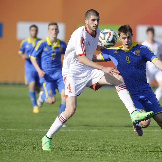 Ukraine U-19 with two Kyivans draw against Georgia