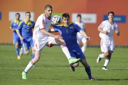 Україна (U-19) із двома динамівцями у складі зіграла внічию з Грузією