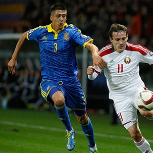 Three Kyivans help Ukraine to defeat Belarus (+ VIDEO)