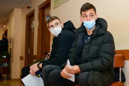 Dynamo players get back from vacation and have medical examination