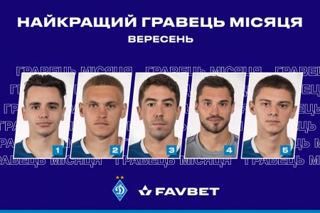 Обери Favbet гравця місяця!