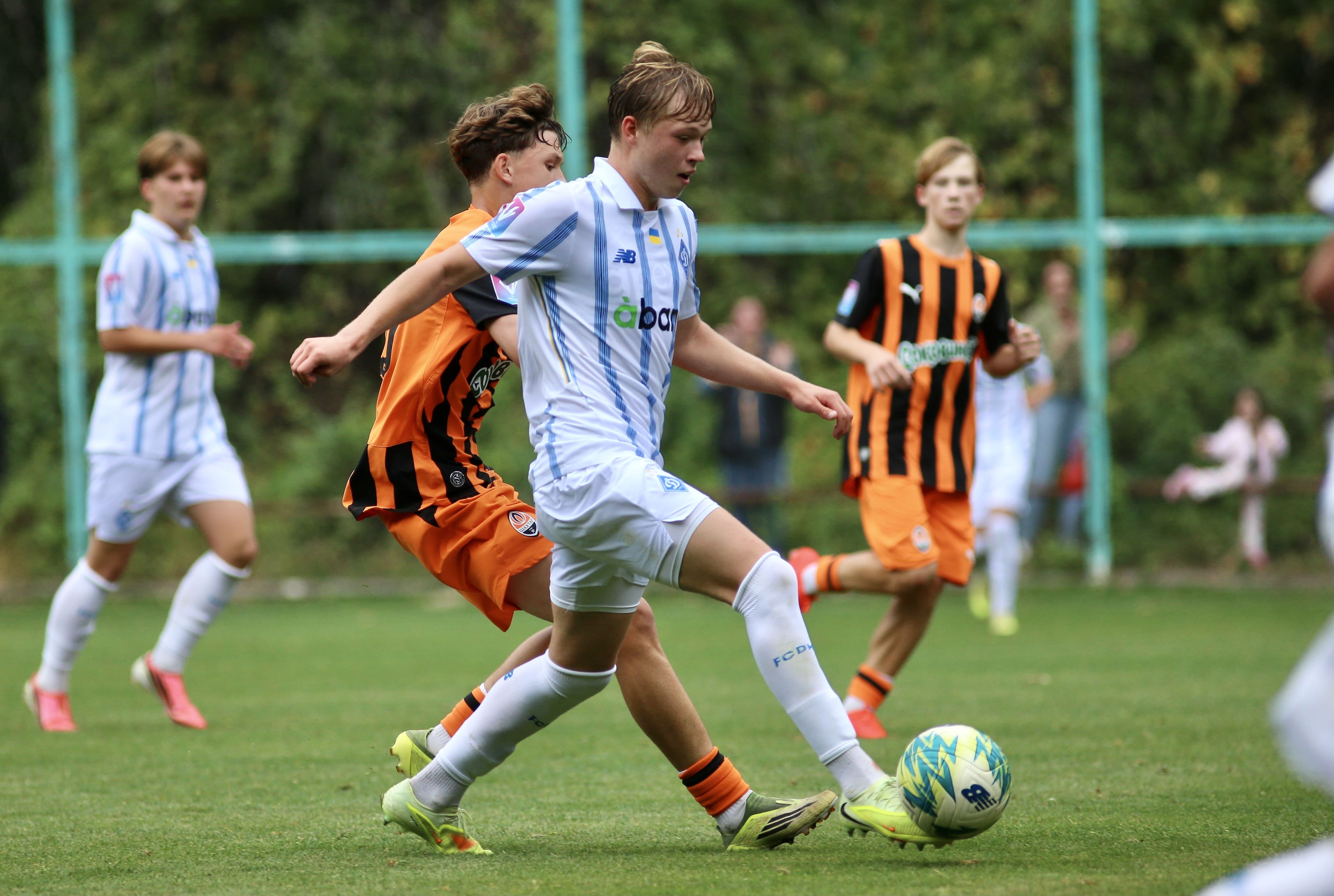 Національна ліга майбутнього. U16. «Динамо» та «Шахтар» зіграли внічию