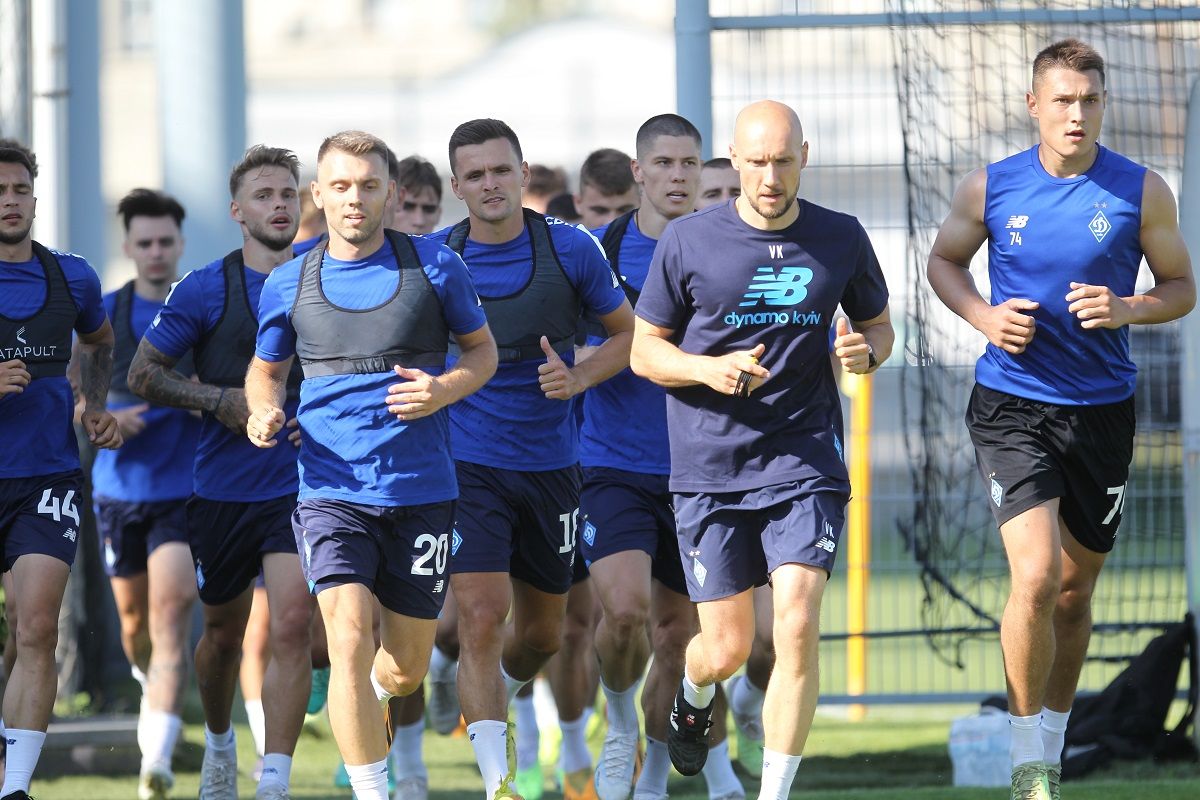 «Динамо» провело перше тренування в рамках підготовки до нового сезону