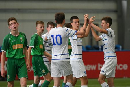 ДЮФЛУ. Еліт-ліга. U15, 10-й тур. «Динамо» - КЗ ДЮСШ «Карпати» - 1:0