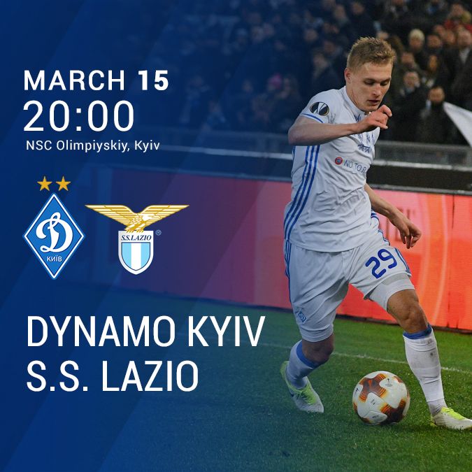 Support Dynamo in the game against Lazio!