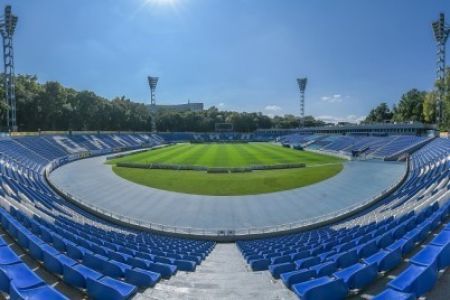 Match against Olimpik at Dynamo Stadium named after Valeriy Lobanovskyi