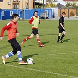 Dynamo opponent FC Arsenal Kyiv play practice match