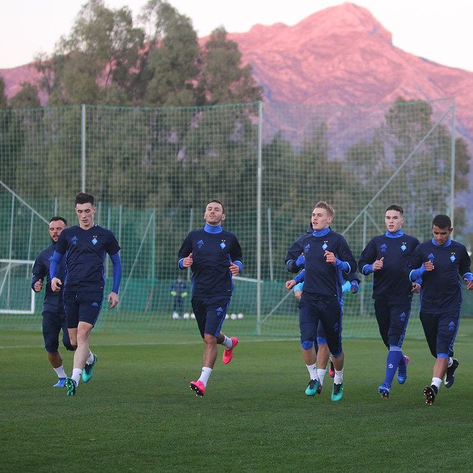 Photo report of Dynamo first training session in Spain